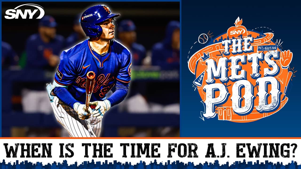 When is the right time to call up Mets top prospect A.J. Ewing? | The Mets Pod