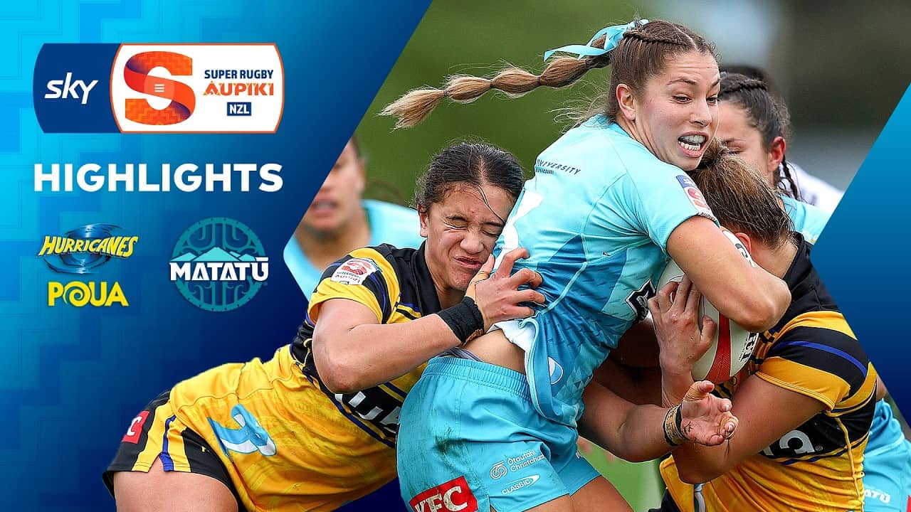 HIGHLIGHTS | Hurricanes Poua vs Matatū | Super Rugby Aupiki | Round 2 | Sky Sport NZ