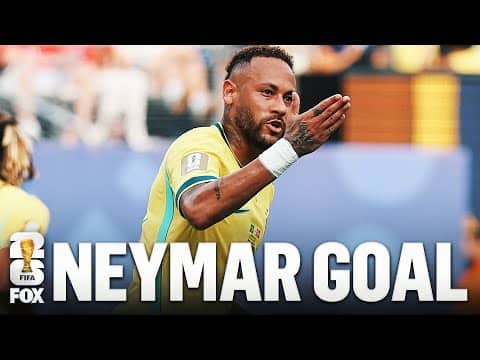 Neymar Jr. Scores Penalty In Final Minutes of Brazil's 2026 FIFA World Cup™