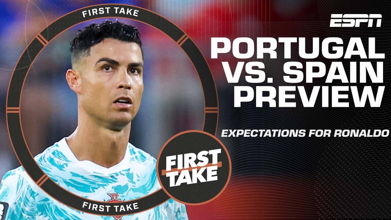 Roger Bennett breaks down how Portugal should use Ronaldo vs. Spain ⚽ | First Take