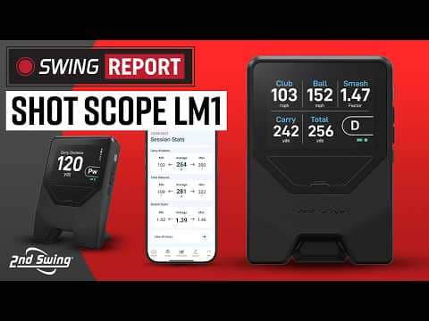 SHOT SCOPE LM1 LAUNCH MONITOR | The Swing Report