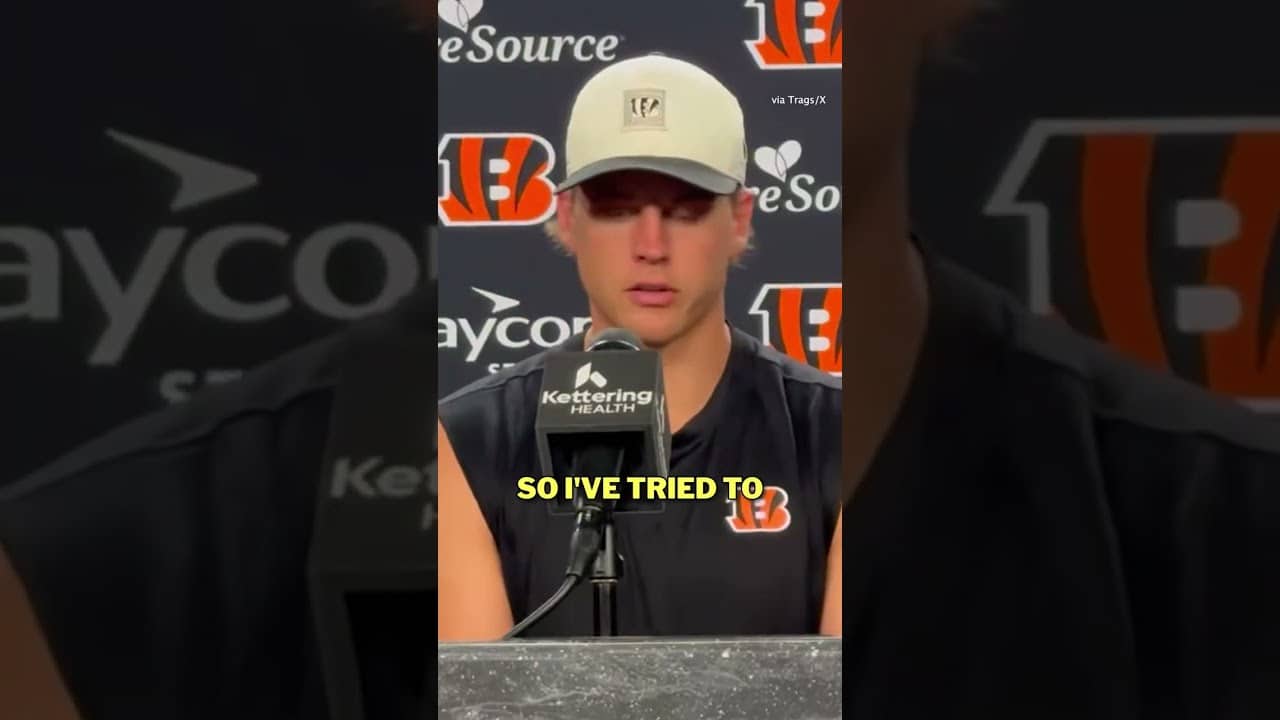 Joe Burrow is taking a different leadership approach this season #nfl #bengals #joeburrow