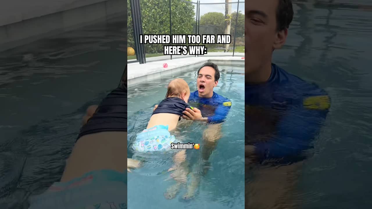 Teaching a 1-Year-Old to Float!