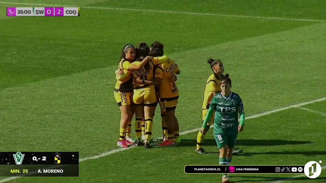 #GolesP11 S. Wanderers 0-2 Coquimbo U. Fecha 13 1ra Rueda Liga Femenina 20-06-2026