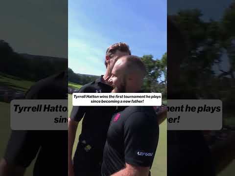 Break out the champagne! 🍾 Tyrrell Hatton wins #LIVGolfAndalucia #hatton #golf