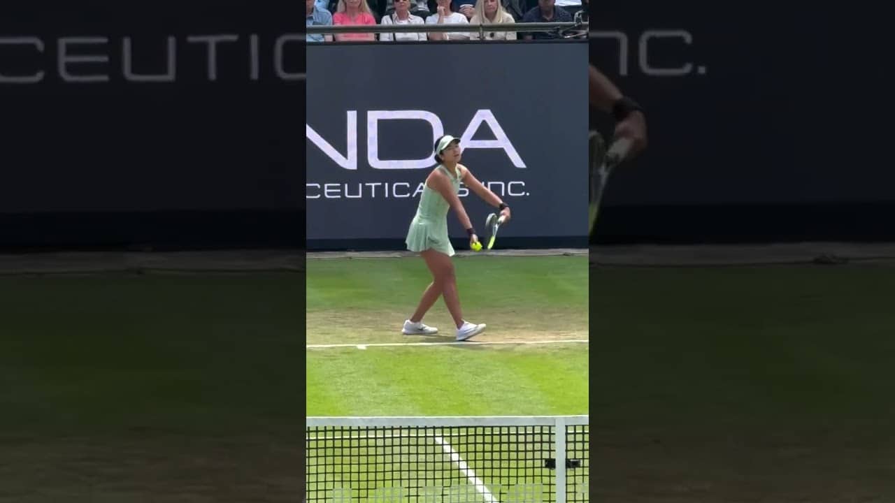 Alex Eala vs Donna Vekic highlights #wtaberlin 🎾 🤳@LittleMissForehand #wtatennis #wtatour #wta