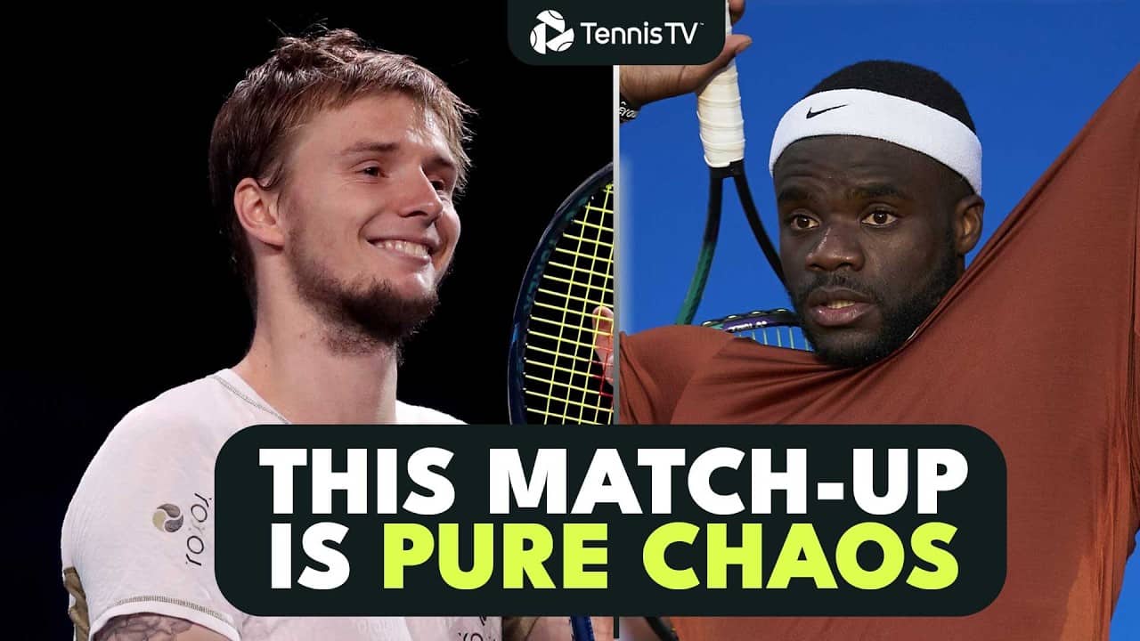 Frances Tiafoe vs Alexander Bublik: Total Tennis CHAOS 😵‍💫