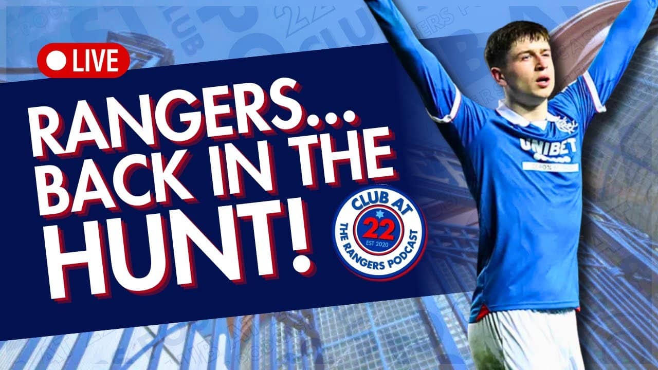 THE HUNT IS ON | League Momentum & Scottish Cup Business | Club Live - Friday 8pm