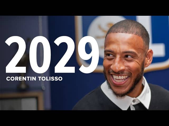 Corentin Tolisso prolonge avec l’Olympique Lyonnais jusqu’en 2029