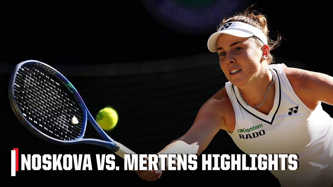 Quarterfinal: Linda Noskova vs. Elise Mertens | Full Highlights | 2026 Wimbledon