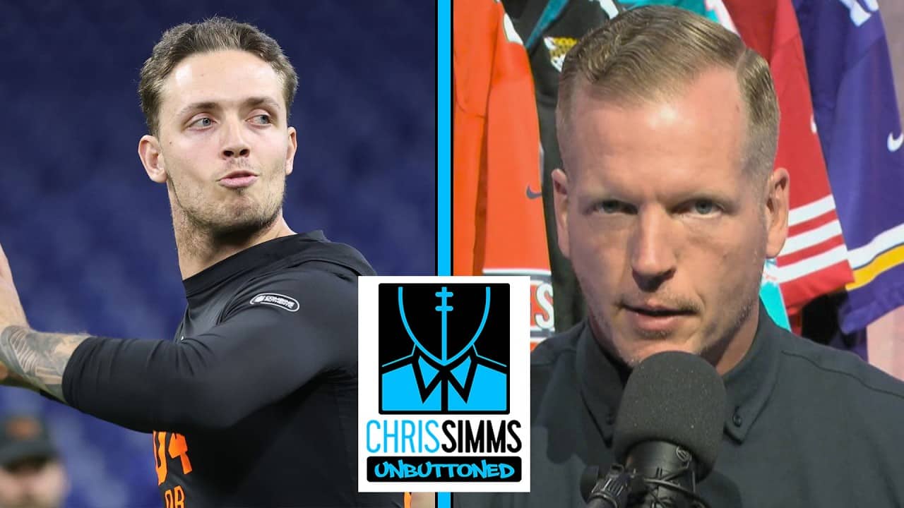 Will Carson Beck be this year's Tyler Shough for Cardinals? | Chris Simms Unbuttoned | NFL on NBC