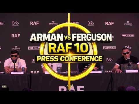 Arman Tsarukyan, Tony Ferguson Get Into War of Words During RAF 10 Press Conference - MMA Fighting