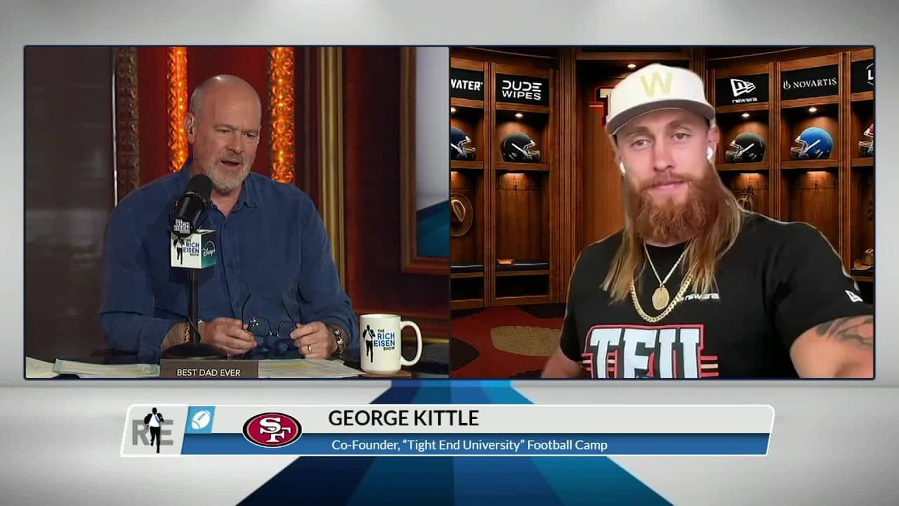 George Kittle details WHAT'S NEW at Tight End University 2026 🔥 | The Rich Eisen Show
