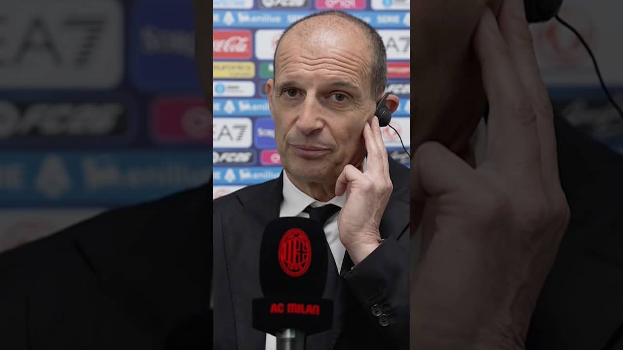 Coach Massimiliano Allegri after #NapoliMilan | #shorts