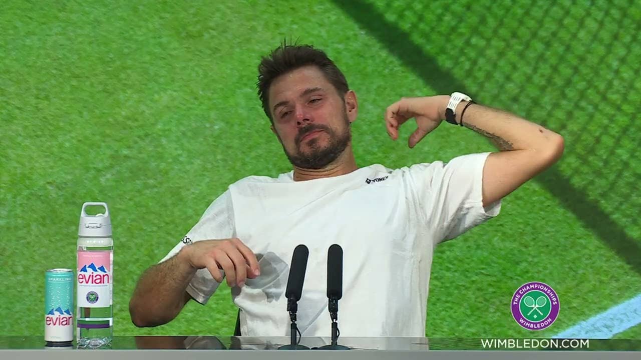 Stan Wawrinka First Round Press Conference