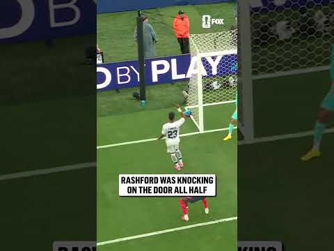 Marcus Rashford was getting good looks at goal in the first half for England 🏴󠁧󠁢󠁥󠁮󠁧󠁿