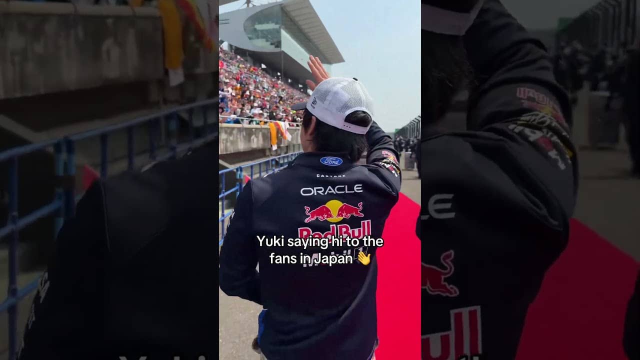Nothing but respect for the hometown hero Yuki Tsunoda 🙌🇯🇵 (via @RedBullRacing/TT)