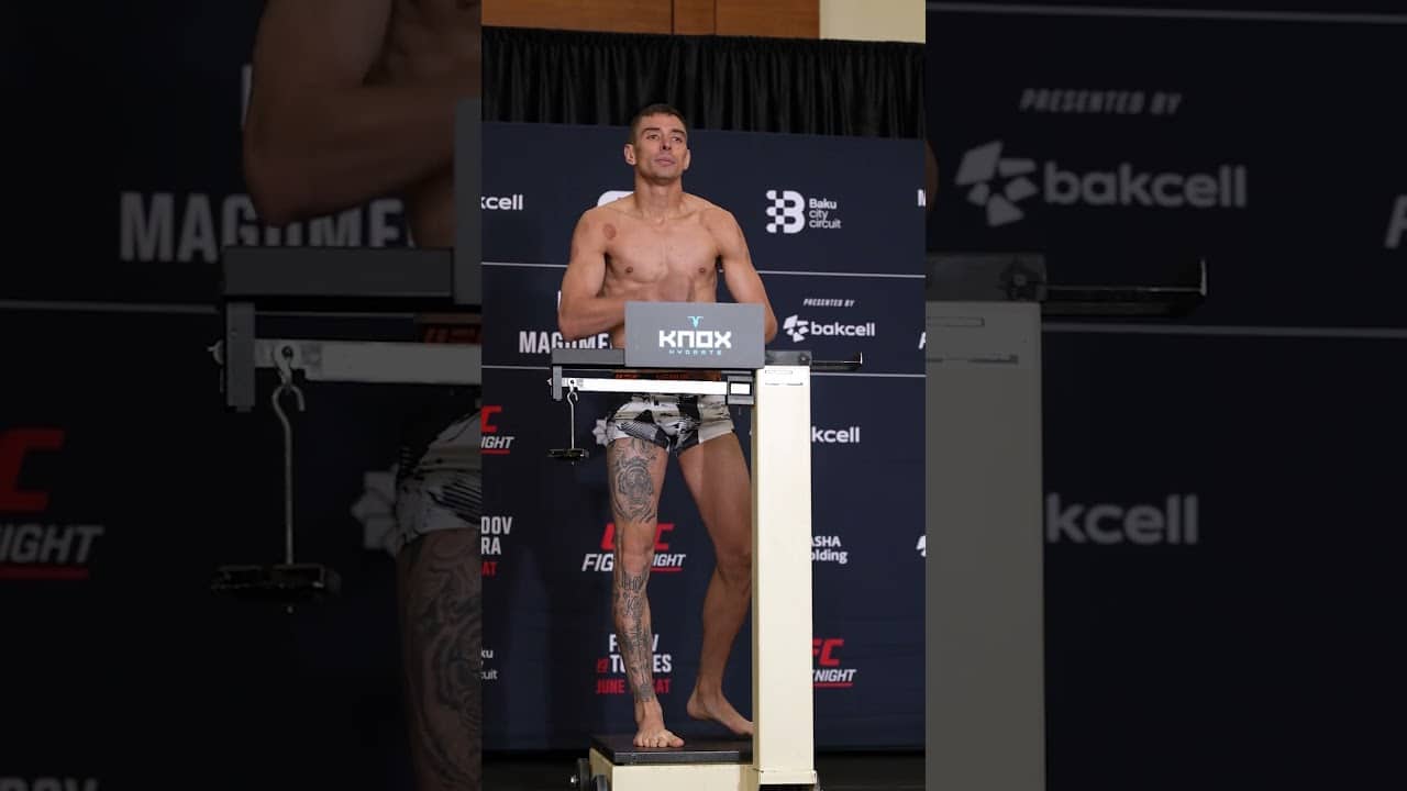 Manuel Torres looks locked in #ufcbaku