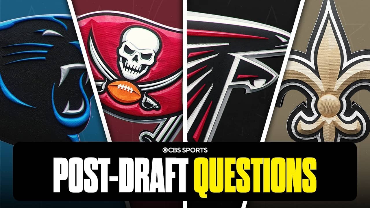 Biggest post-draft questions for every NFC South team 🤔 | Panthers, Bucs, Falcons, Saints