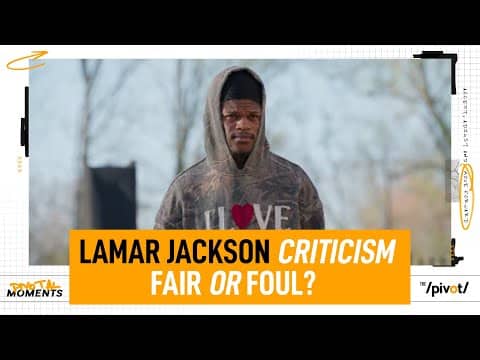 Lamar Jackson criticism already starting and it’s just NFL OTAs, we break it down. | The Pivot