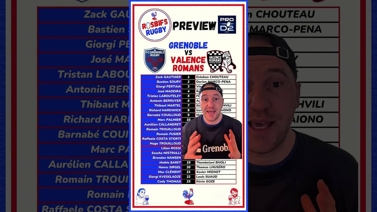 #ProD2 | Grenoble v Valence Romans
