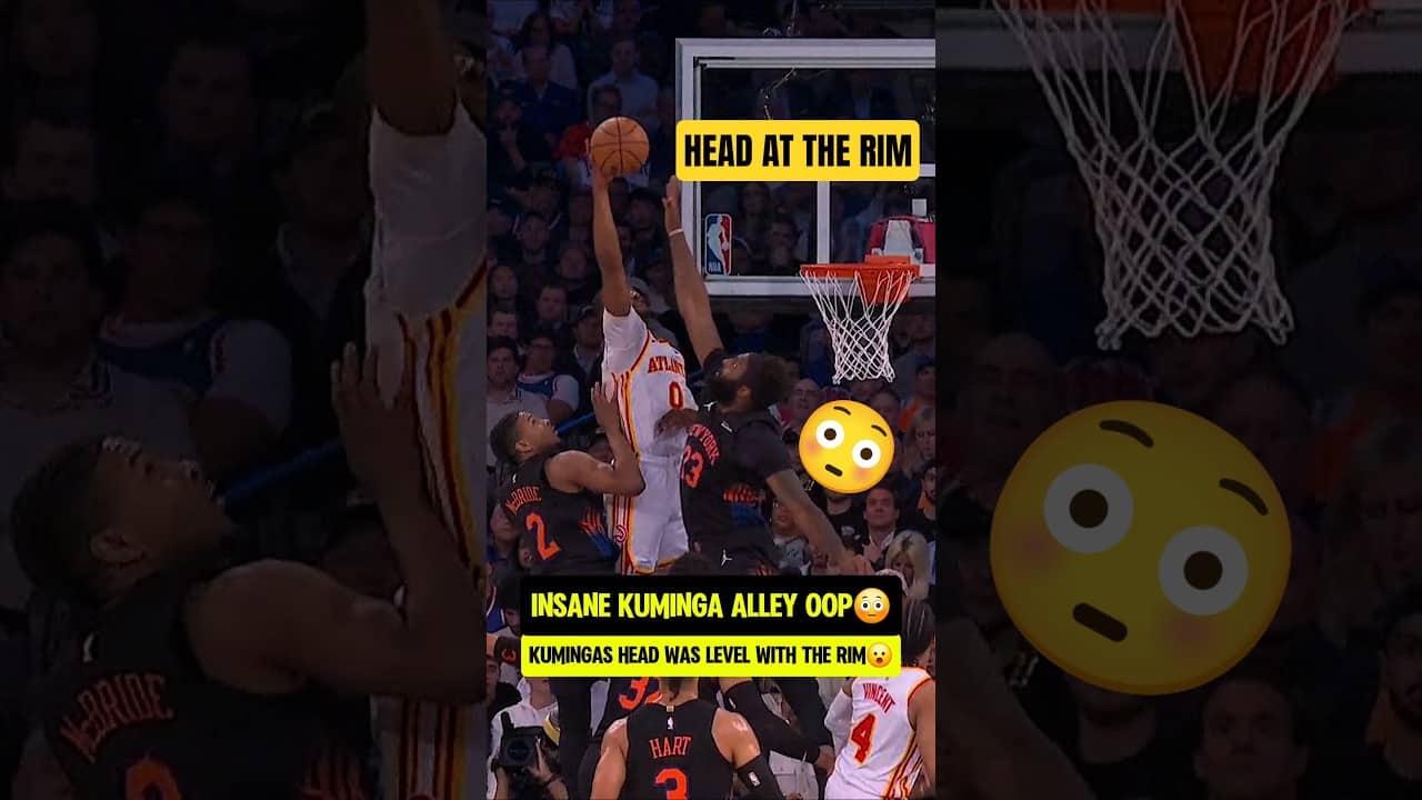 Kumingas head was LEVEL with the RIM😮