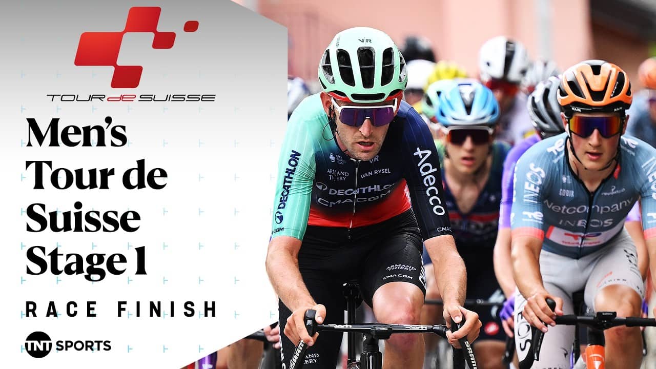 AT HIS BEST! 👏 | 2026 Tour de Suisse Men's Stage 1 Final KM's | TNT Sports Cycling