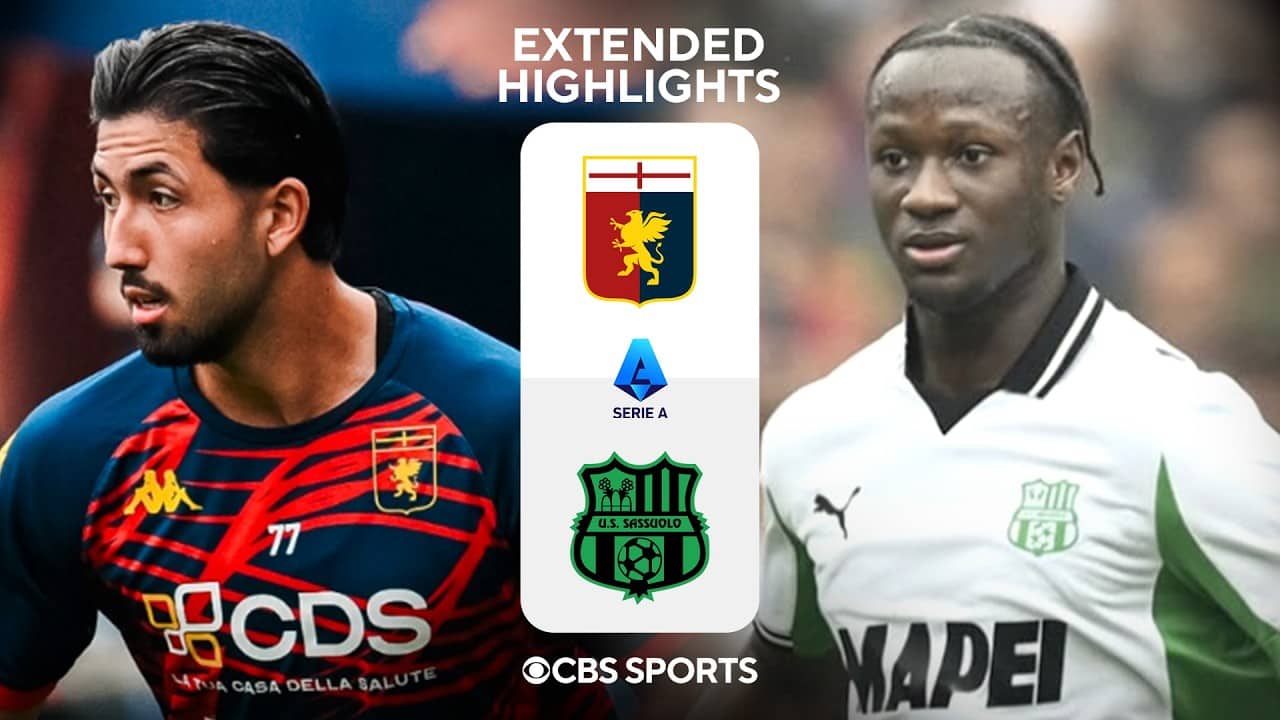 Genoa vs. Sassuolo: Extended Highlights | Serie A | CBS Sports Golazo