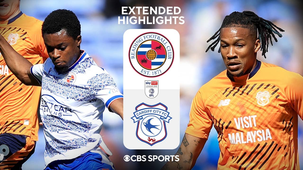 Reading vs. Cardiff City: Extended Highlights | EFL League One | CBS Sports Golazo