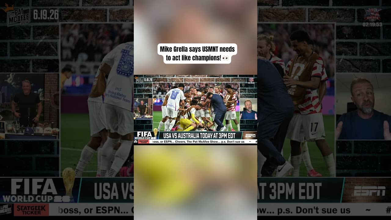 USMNT needs to be 'full throttle' vs. Australia 😤