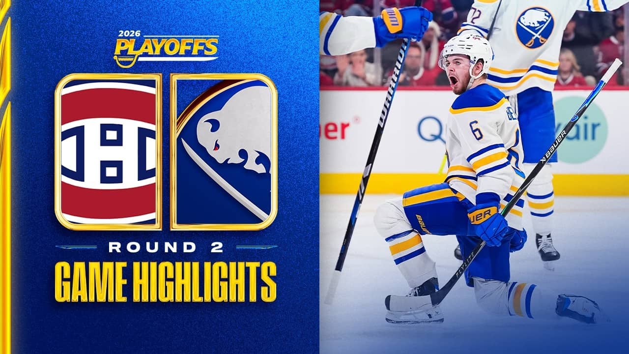 Zach Benson Scores Game-Winner In Game 4 Win Over Montreal! | Buffalo Sabres Playoffs Highlights