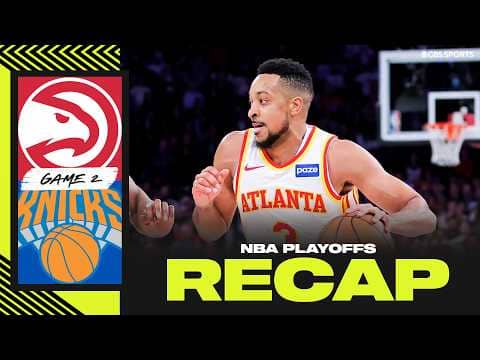 CJ McCollum fuels Hawks’ stunning comeback over Knicks in Game 2 | 2026 NBA Playoffs