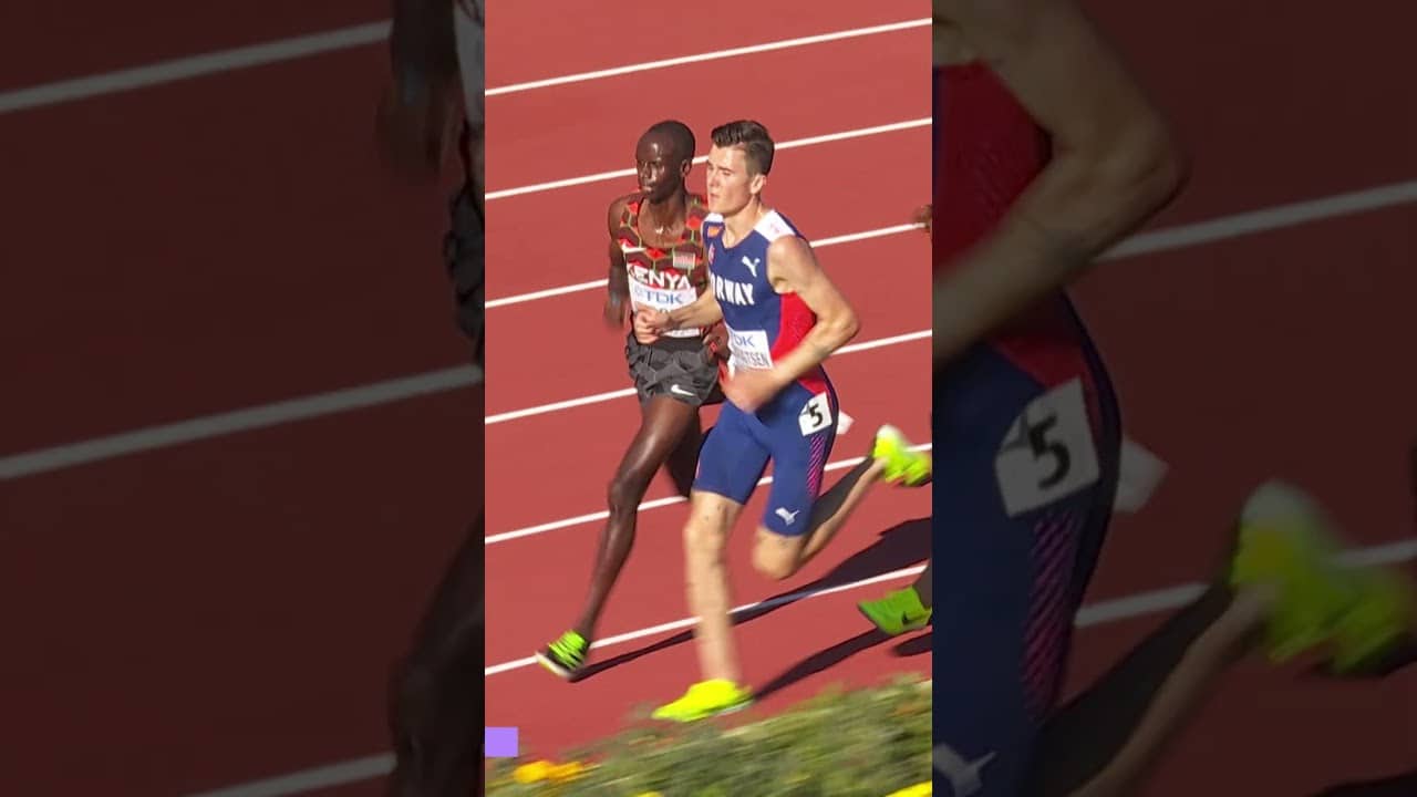 The Ingebrigtsen Brothers leaving their mark together at the #WorldAthleticsChamps 🌟