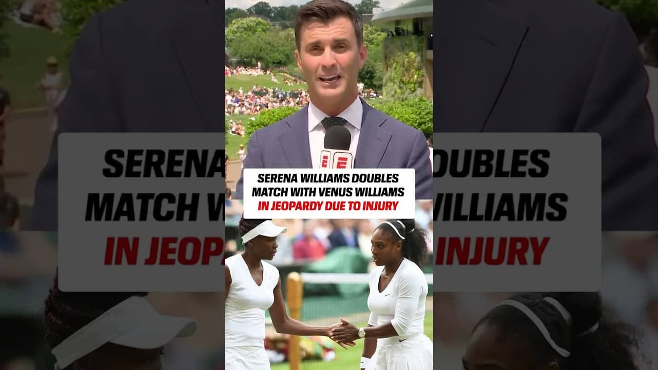 Serena Williams’ status to play in women’s doubles at Wimbledon is currently uncertain