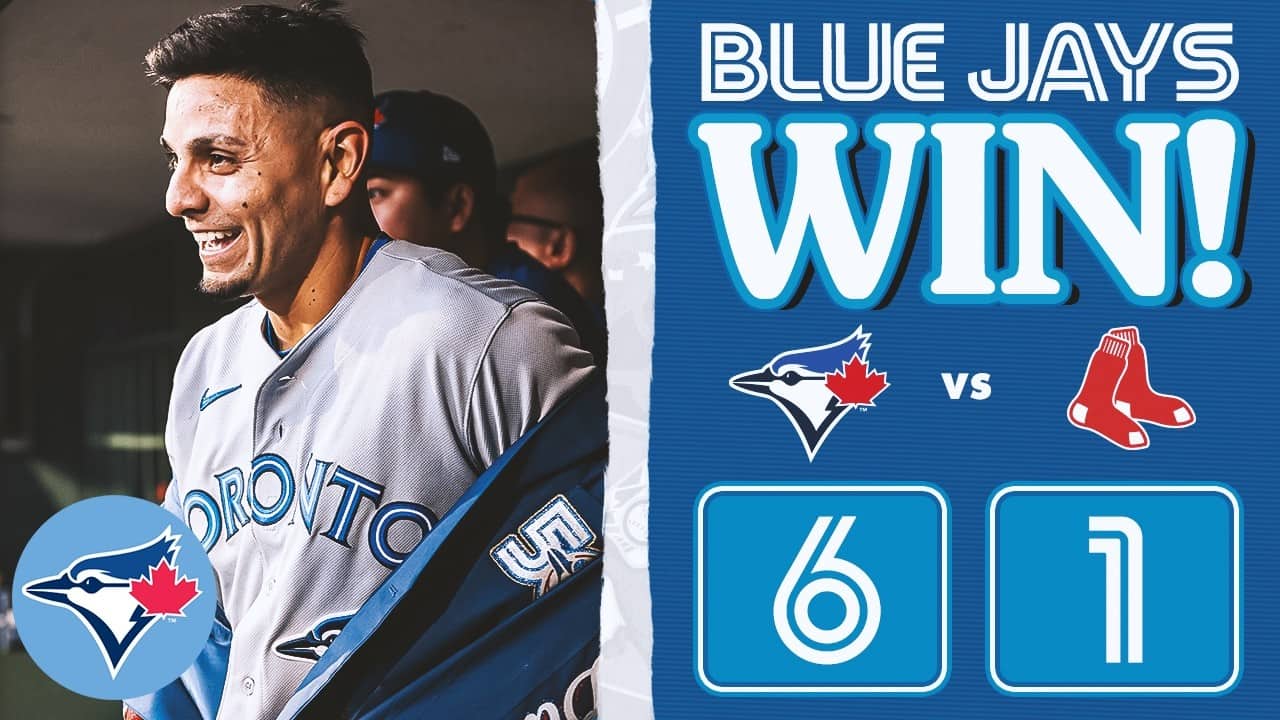 Schneider, Giménez, and Springer ALL homer to open series in Boston!