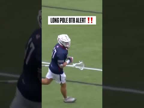 LONG POLE BTB ‼️ #lacrosse
