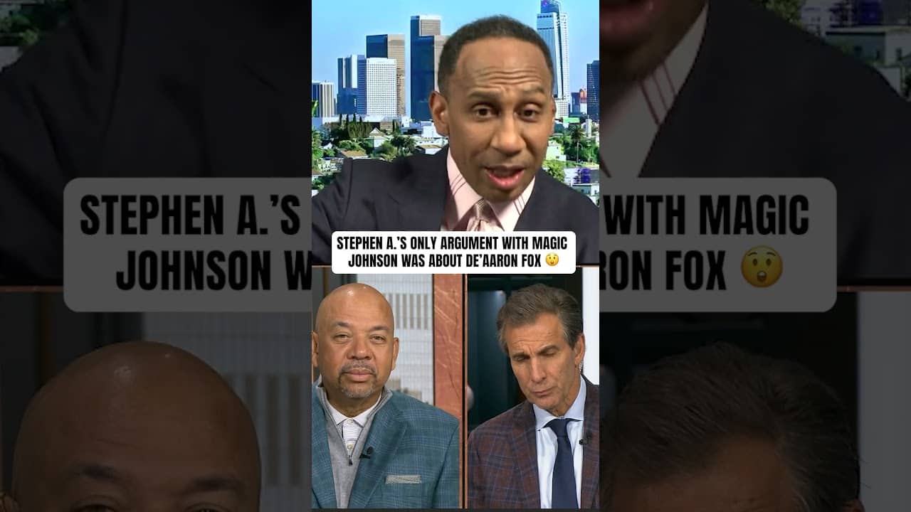 Stephen A. wanted Magic Johnson to DRAFT De'Aaron Fox 🤯