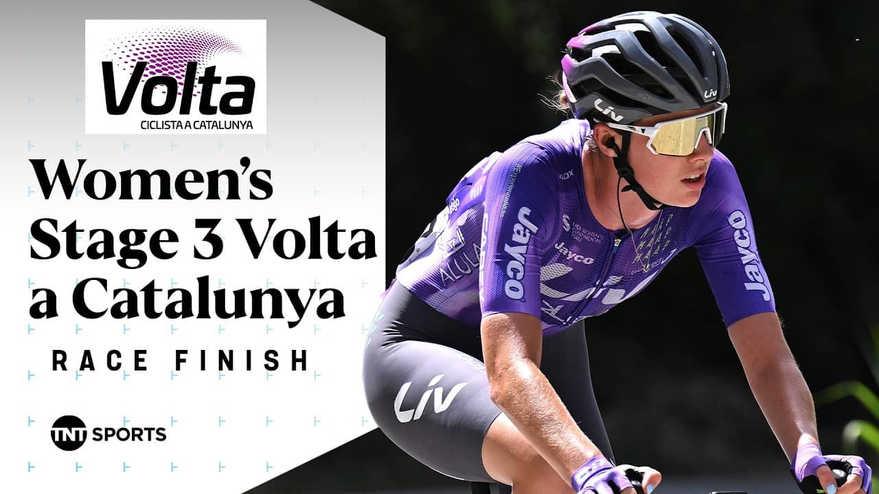 SPRINTING TO VICTORY! 🔥 | 2026 Women's Volta a Catalunya Stage 3 Final KM's | TNT Sports Cycling