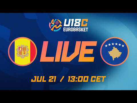 LIVE - Andorra v Kosovo | FIBA U18 EuroBasket 2026 Division C | Group Phase