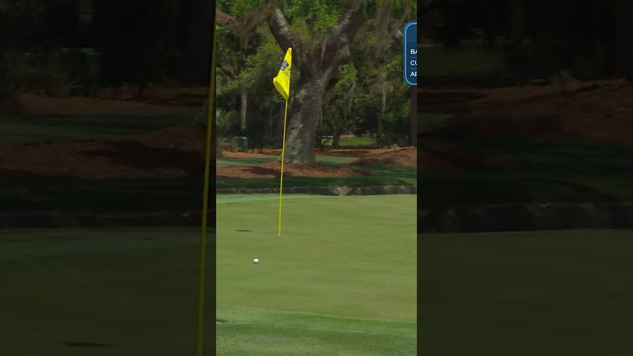 So close for Jordan Spieth 🤏