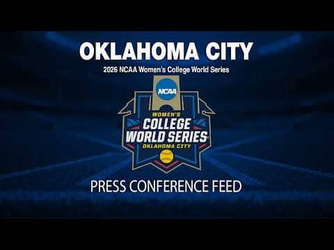 2026 Women's College World Series Mississippi State vs Texas Tech Press Conferences