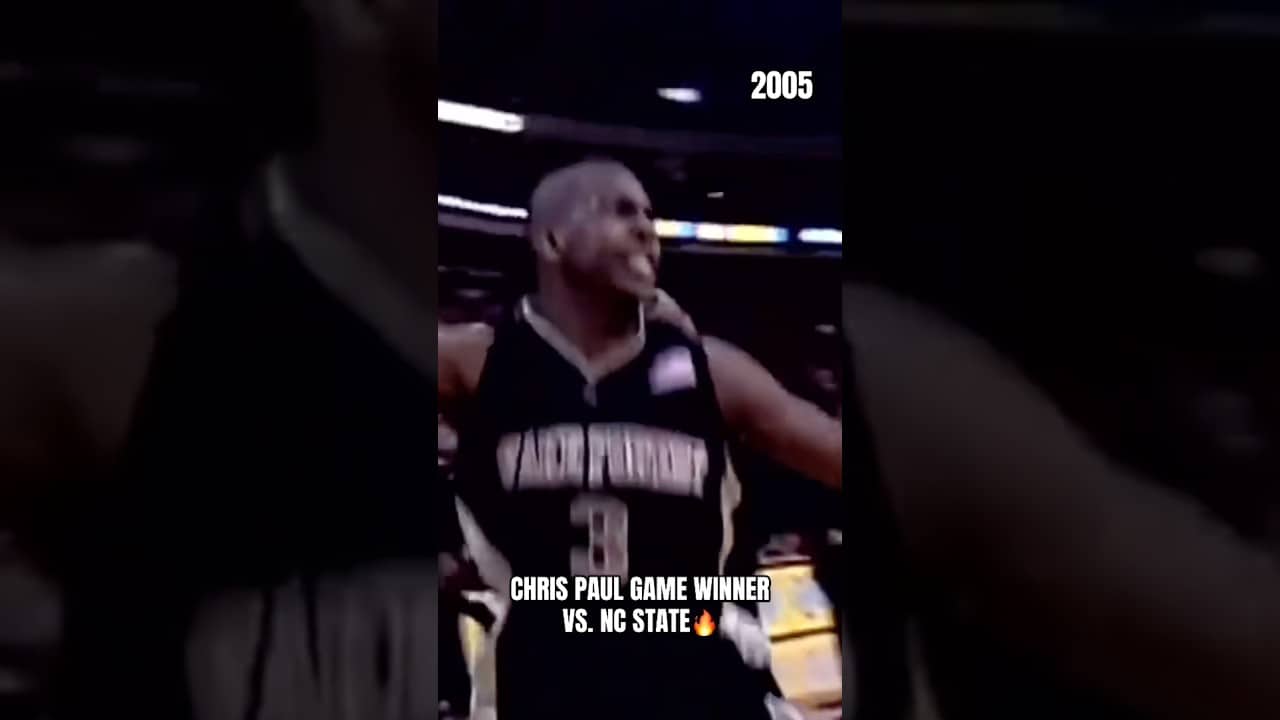 Happy Birthday CP3! #wakeforest #chrispaul #collegebasketball #ncaabasketball #basketball #sports