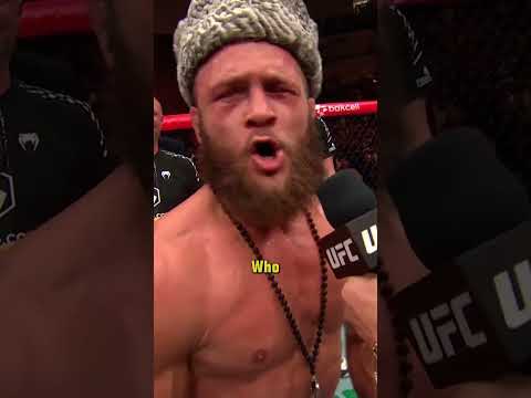 HE WANTS THE BMF BELT! #ufcbaku