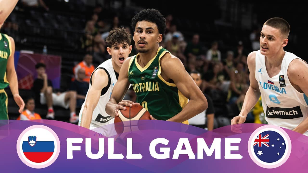 Round of 16 | Slovenia v Australia | Full Basketball Game | FIBA U17 Basketball World Cup 2026