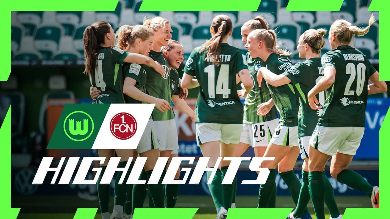 Zwei Tore zum Abschied | Highlights | VfL Wolfsburg - 1. FC Nürnberg