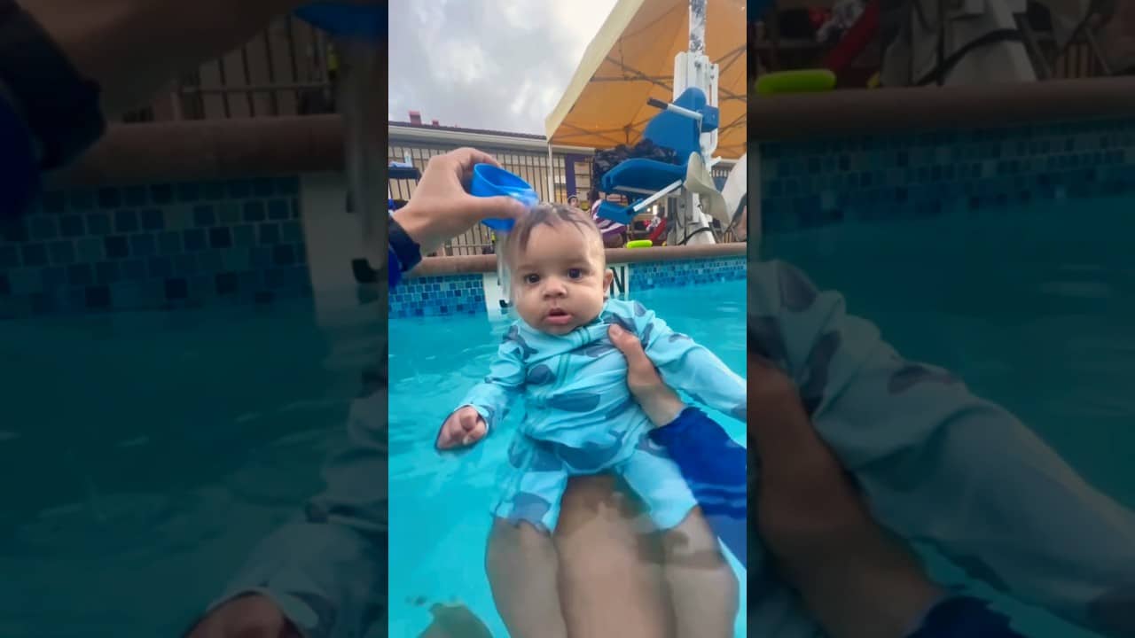 THE BEST WAY TO GET BABIES USED TO WATER