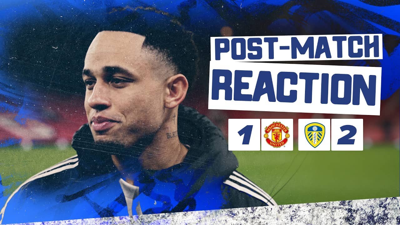 “We fight for every one of the fans”  | Noah Okafor | Manchester United 1-2 Leeds United