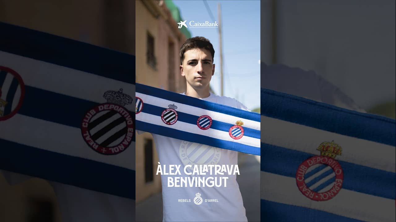UN REBEL MÉS 💪 #ÀlexCalatrava #Calatrava #RCDE