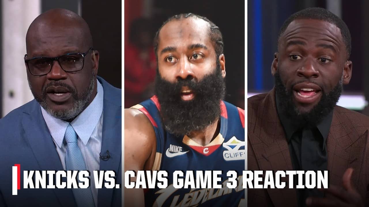 Knicks vs. Cavs REACTION 🗣️ 'There's no leadership [in Cleveland] - Draymond Green | Inside the NBA