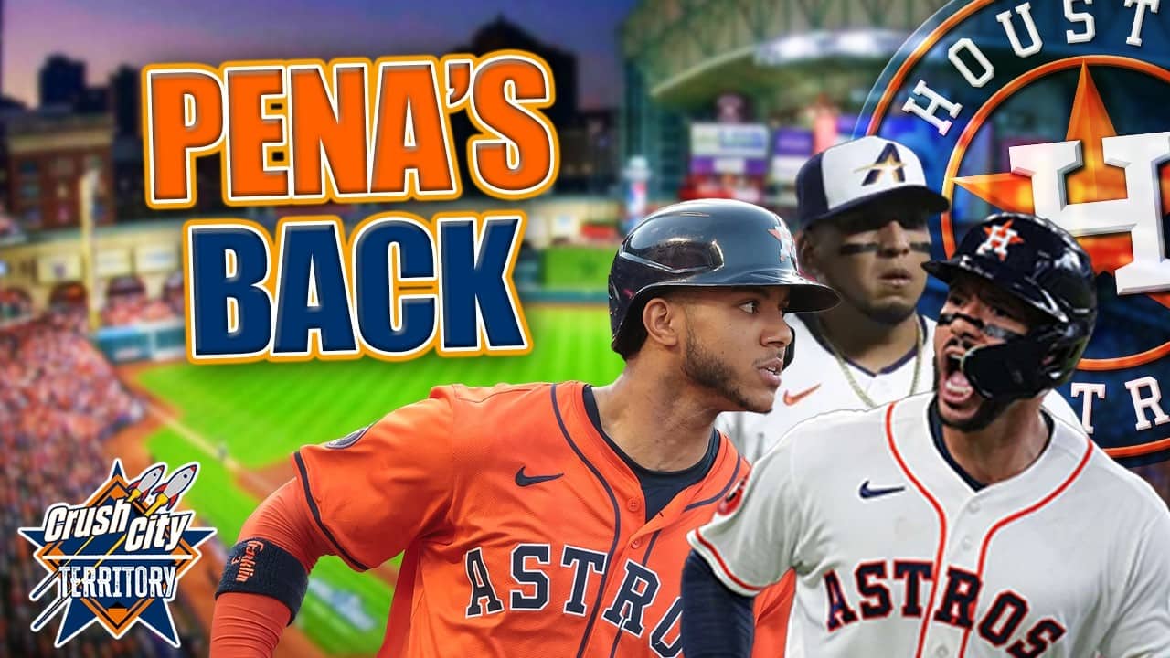 Everyday Peña Is Back — But What About the Rest of the Astros Infield? | Crush City Territory